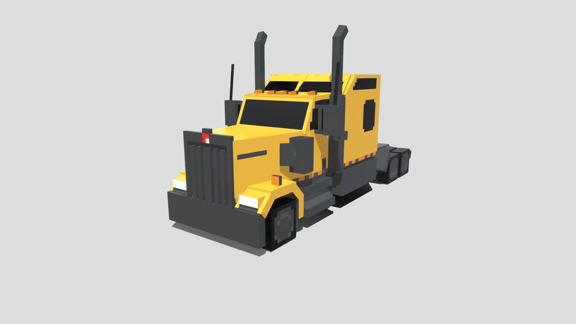 2014 Kenworth W900L Sleeper Cab - 3D model by mcskinssketchfab ...