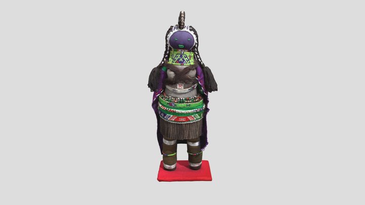 South African Fertility Doll (1999) 3D Model