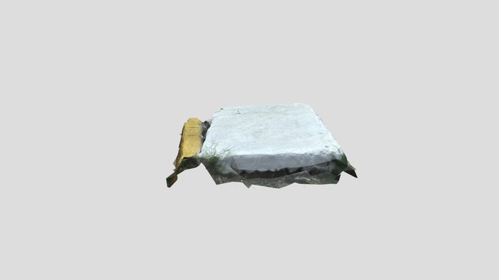 Bueiro tratado 3D Model