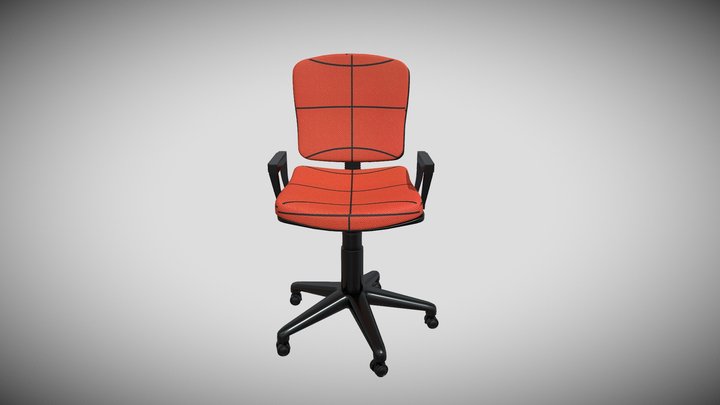 Basketball Chair 3D Model