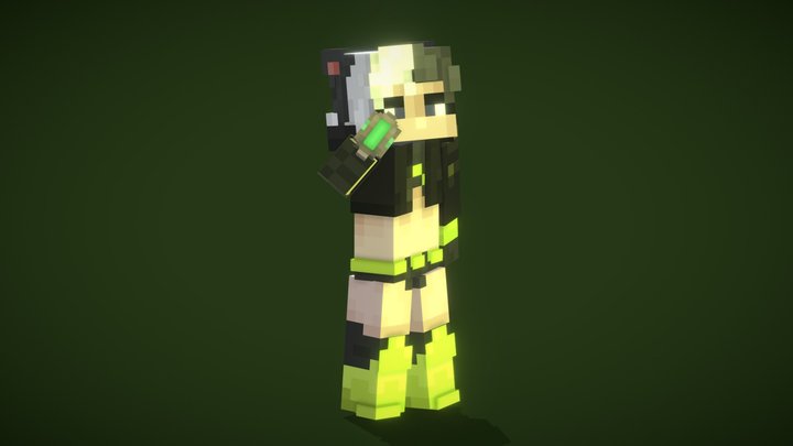 SE:ULTRACRAFT - Topitopa (Skin Render) 3D Model
