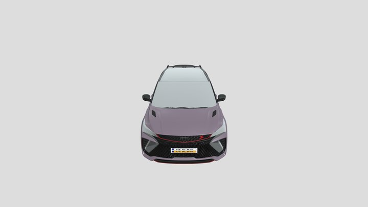 Geely New Coolray – Kostenloses 3D-Modell STL