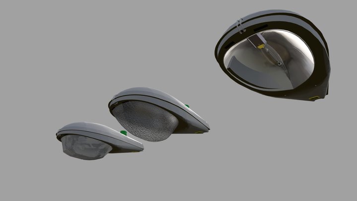 M400R2 Pack 3D Model