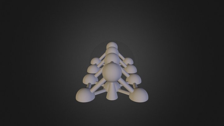 Molekulaarstruktuur 3D Model