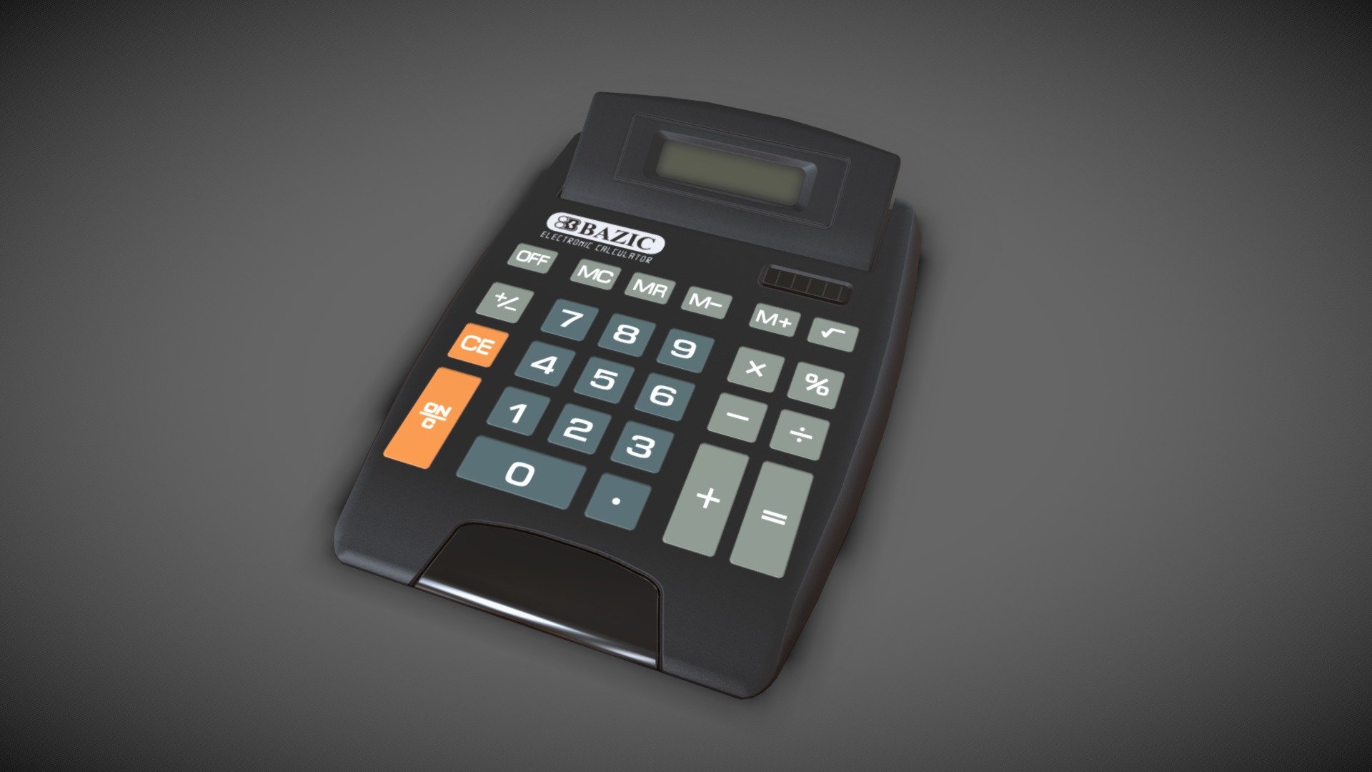 Calculator Bazic — Sketchfab embed 3D viewer