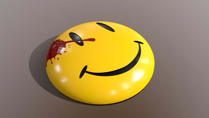 Smiley Face 3D Model