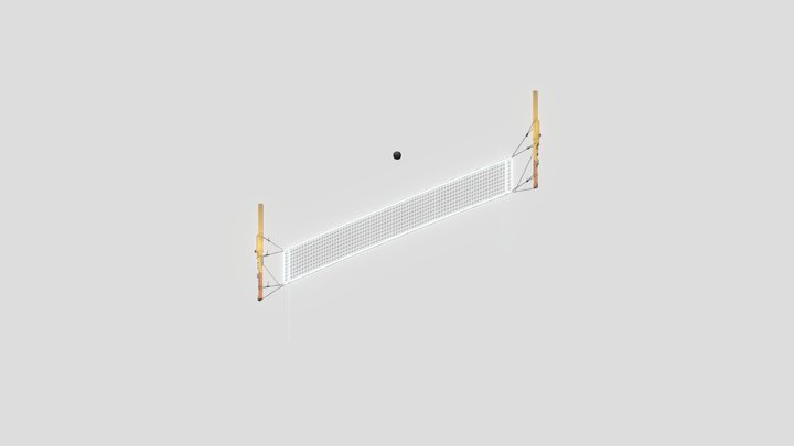 VolleyballSet_01_Full 3D Model