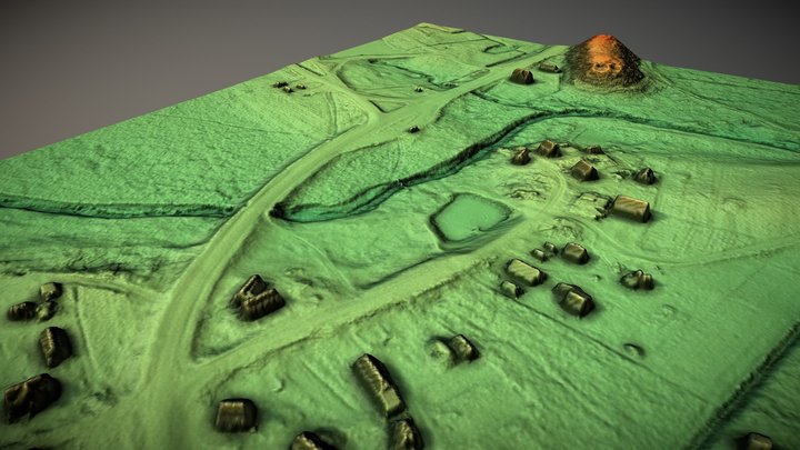 Ērģemes Granstskalna vieta – Gratis 3D-model STL