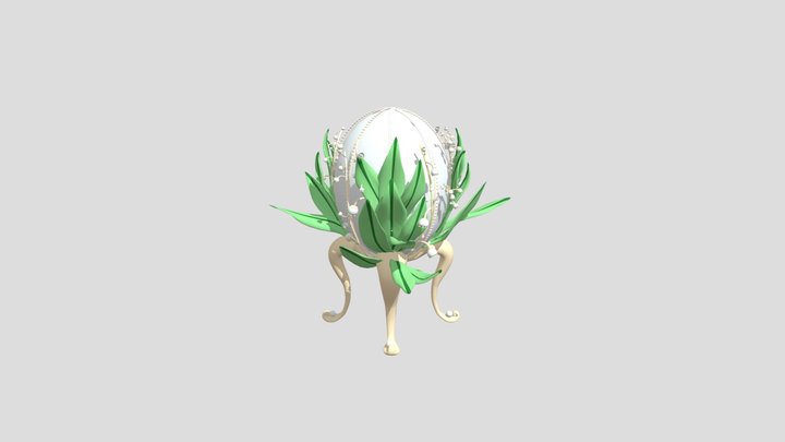 Fabergé Egg 3D Model