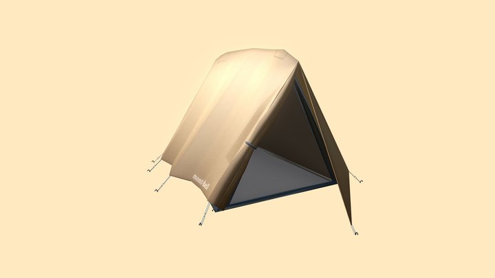 Yuru Camp Tent 3D Model