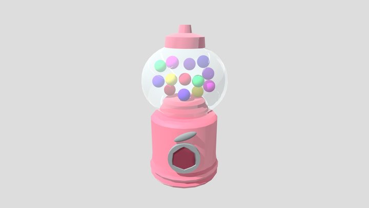 Gumball Machine 3D Model