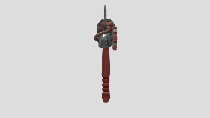 steampunk hammer 3D Model