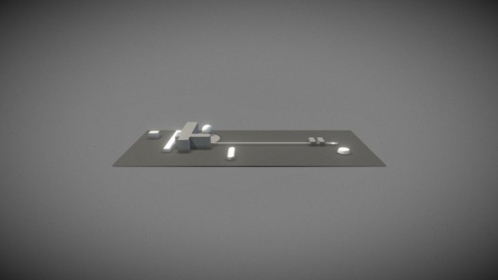 Cinema factory, architect: Ivan Leonidov 3D Model