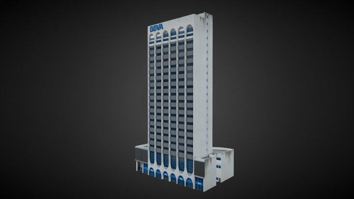 Edificio San Rafael-Torre BBVA Paraguay 3D Model