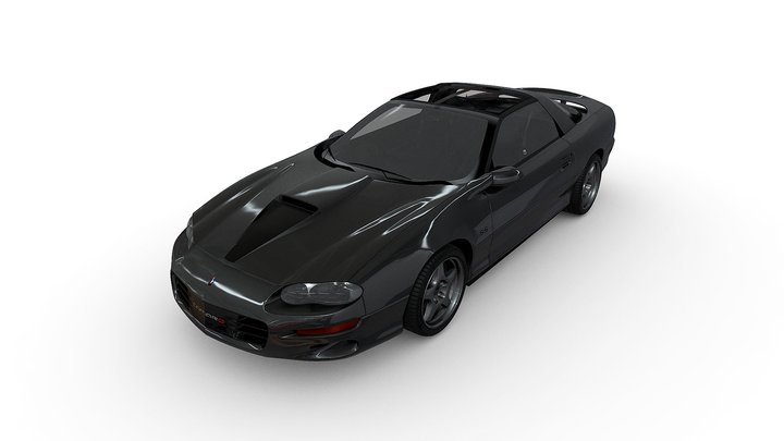 2002 - Chevrolet Camaro SS GM 3D Model