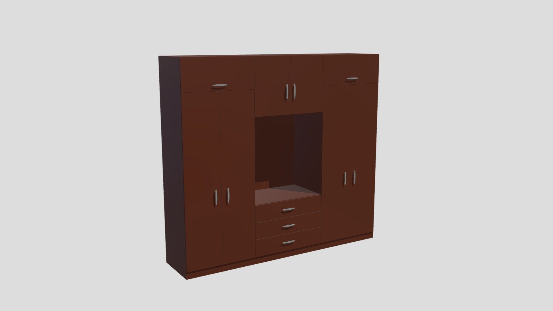 CLOSET, GUARDAROPA, MUEBLE PARA ROPA, MOBILIARIO - Buy Royalty Free 3D ...