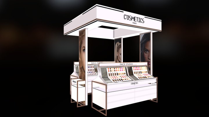 Cosmetic display – Modello 3D gratuito STL