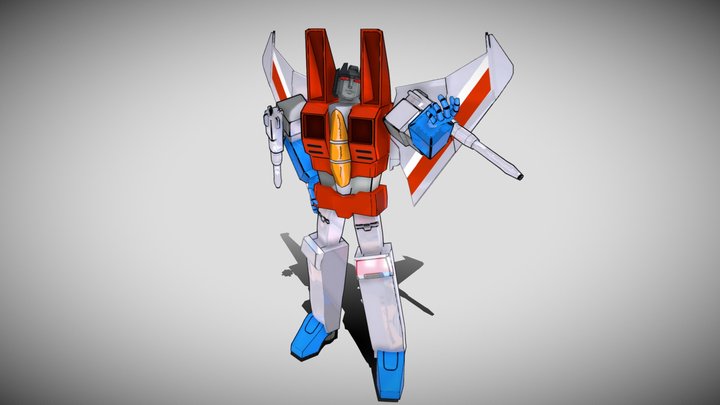 G1 Starscream 3D Model