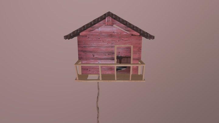 Autumn's Treehouse 3D Model