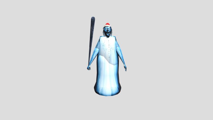 Frozen Granny 3D Model