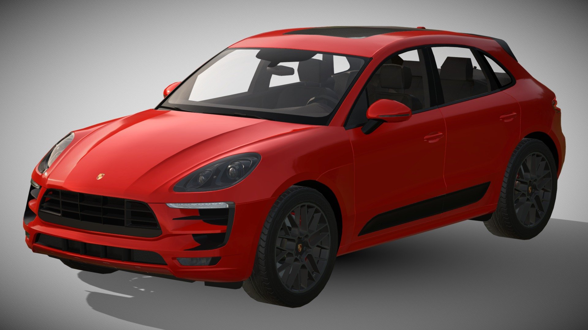  2017 Porsche Macan GTS - Download Free 3D model by Ddiaz Design (@ddiaz Illustration 