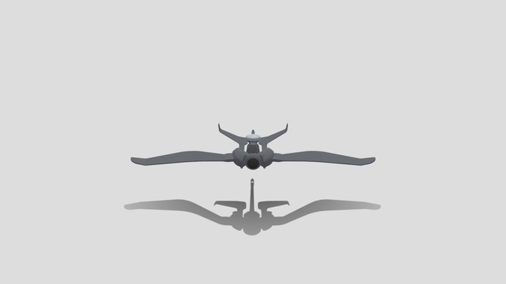 Laser Drone Blockout EXP 3D Model