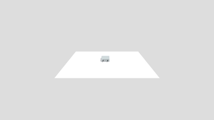 charger mi free single white 3D Model