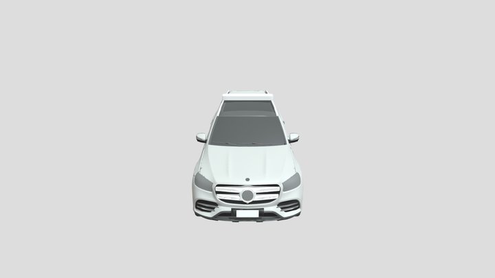 Mercedes Benz GLS 580 3D Model