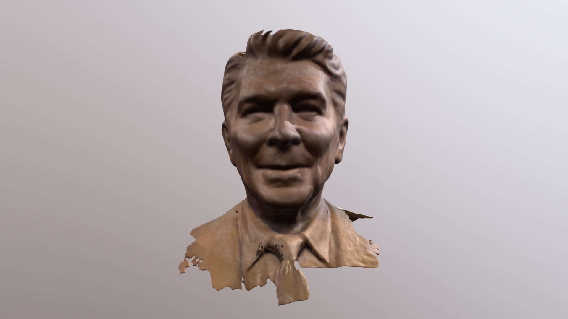 Ronald Reagan Head Bust 1