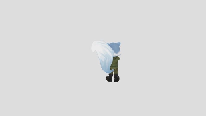 Military Squirrel 3D Model