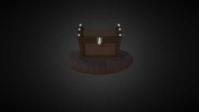 Animated Chest 3D Model