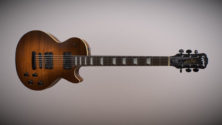 Epiphone Les Paul Standard 3D Model