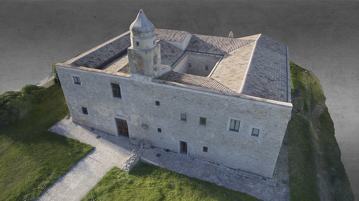 "Madonna delle Grazie Monastery", Venosa, Italy 3D Model