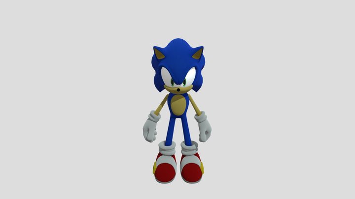 Sonic the Hedgehog 3D Model