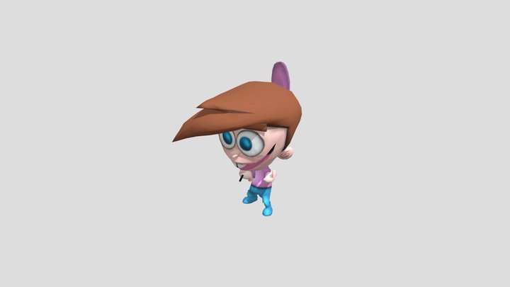 timmy turner 3D Model