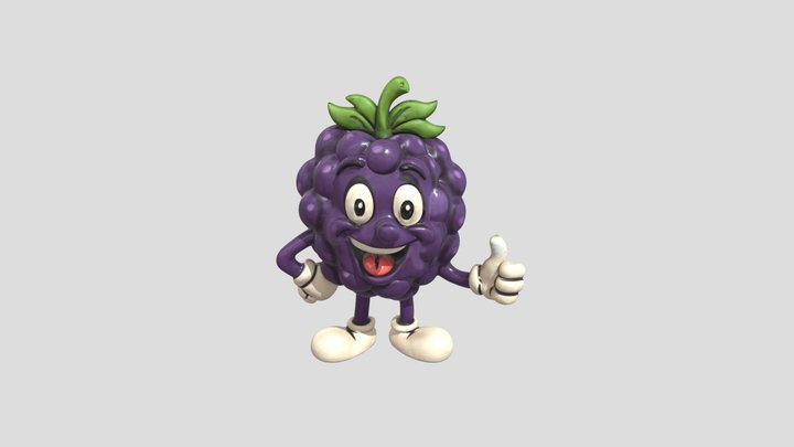 Berry Buddy 3D Model