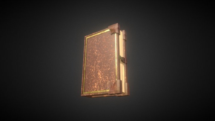 Ancient Book 3D Model