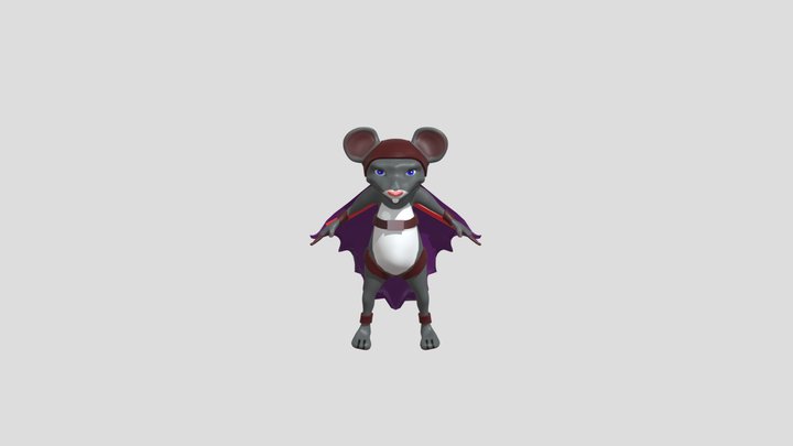 Sossego o Rato que Queria Ser Morcego 3D Model