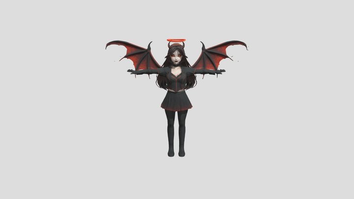 Infernal Angel 3D Model