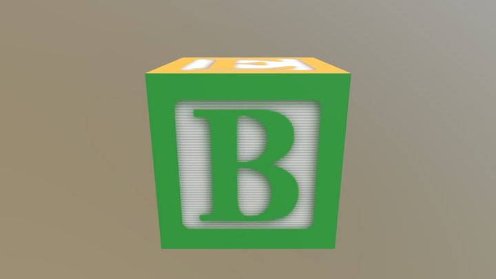 Blok Ani Test 3D Model