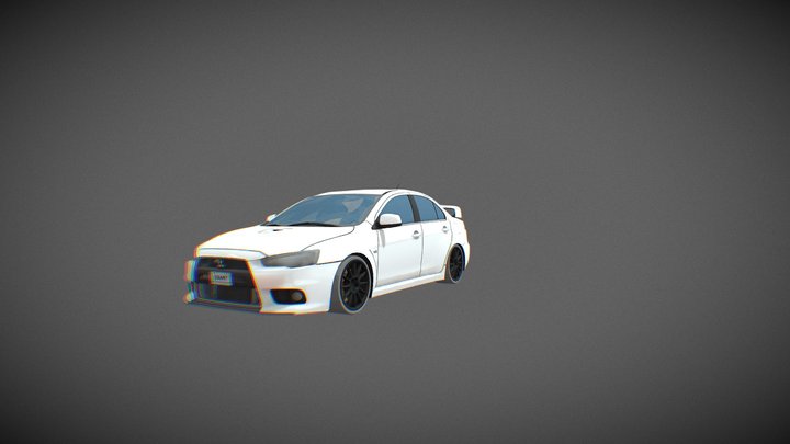 Lancer X Moon Project 3D Model