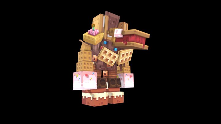 Sugar rush dino 3D Model