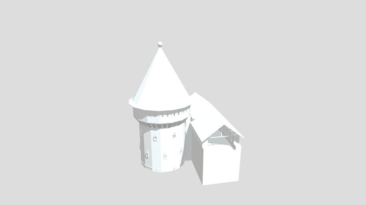башня громовая 3D Model