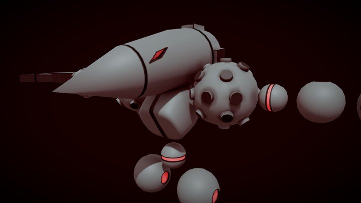 Warhead from Vectorman 3D Model