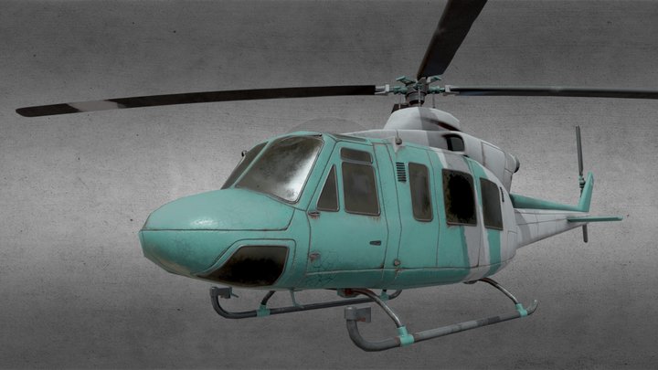 Maverick Helicopter 3D Model