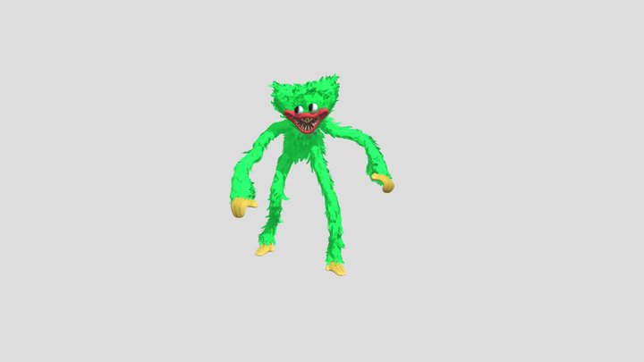 HuggyWuggy 3D Model