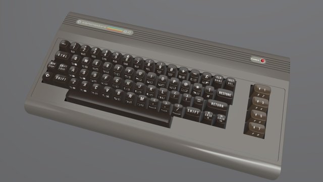 Commodore 64 3D Model