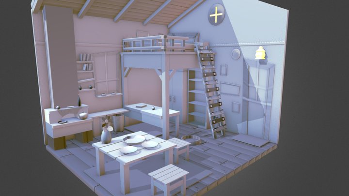 Room design 3D Model