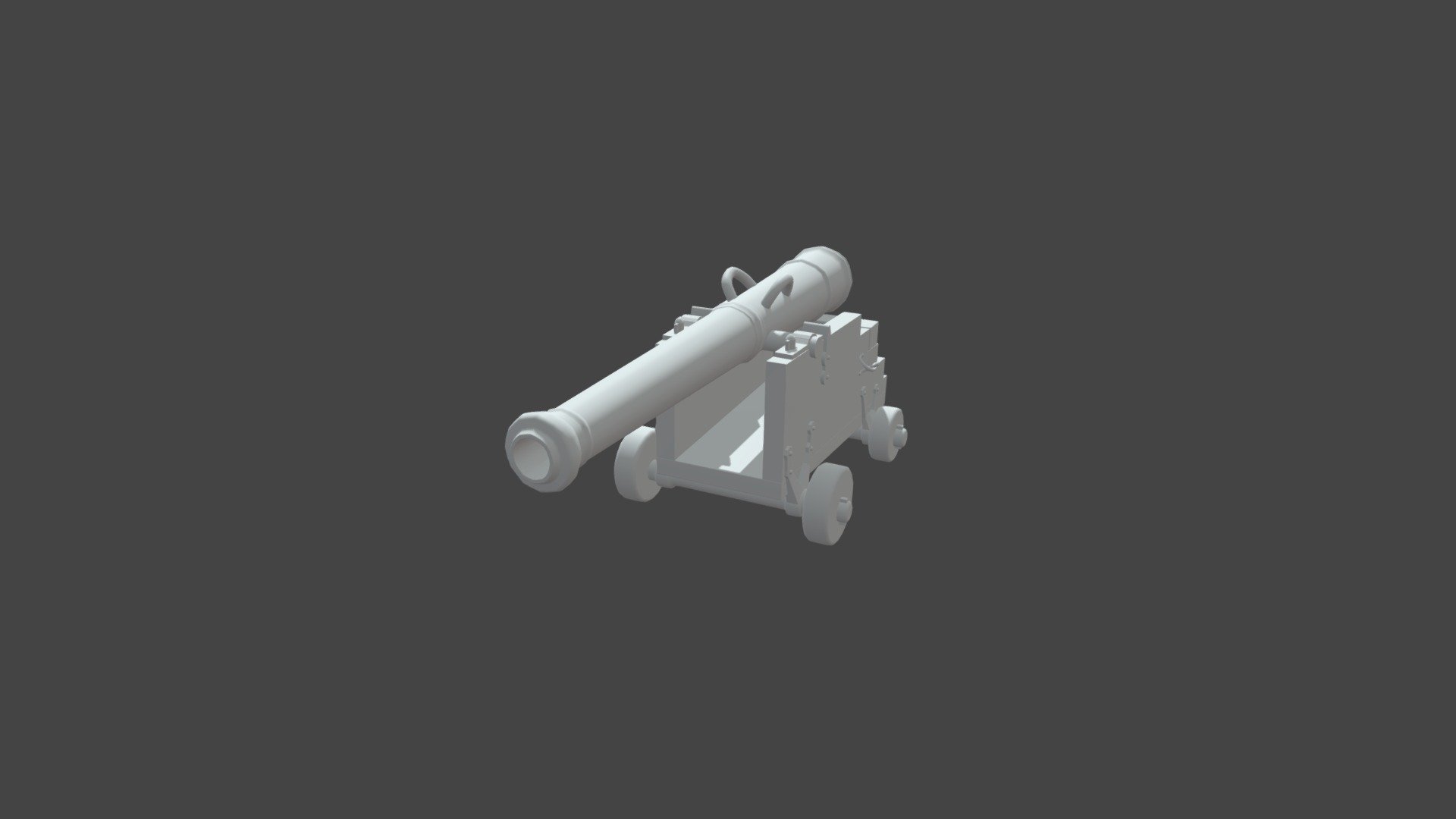 Snell Cannon High Poly
