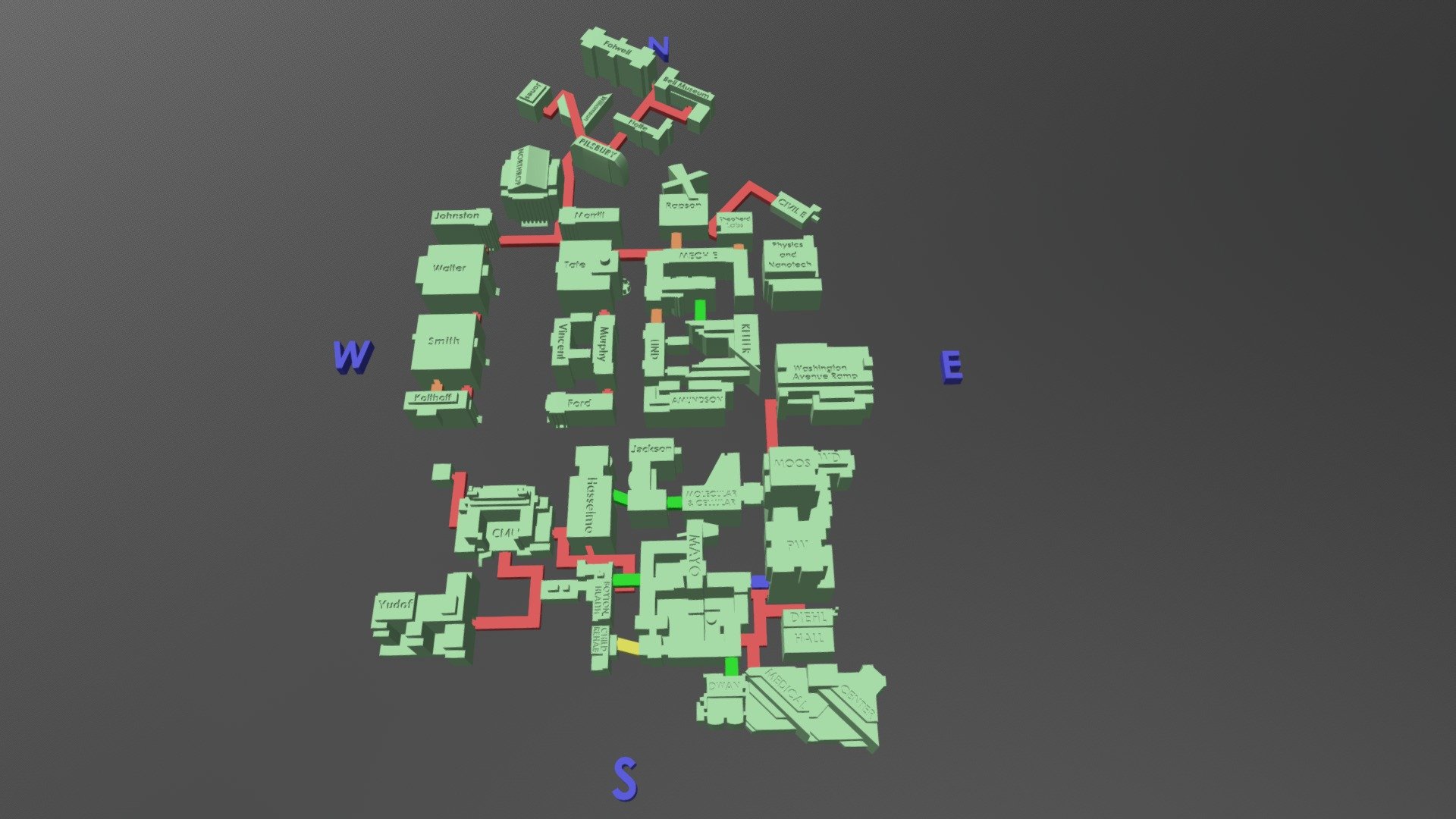 East Bank Map Download Free 3D model by arrowman6677 [b5b84fe